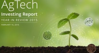 5 claves de inversión en AgTech en 2016
