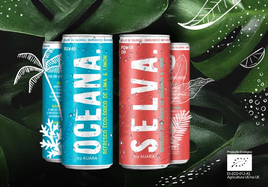 Plant Drinks, los refrescos funcionales y eco de Auara