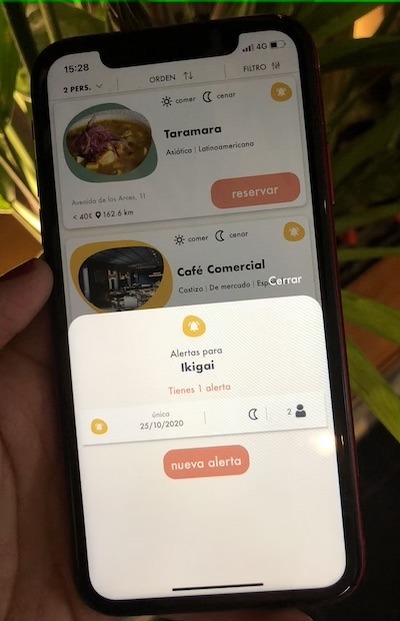 Maybein, la app anti no-show